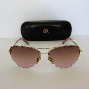 Banana Republic women aviator sunglasses with case